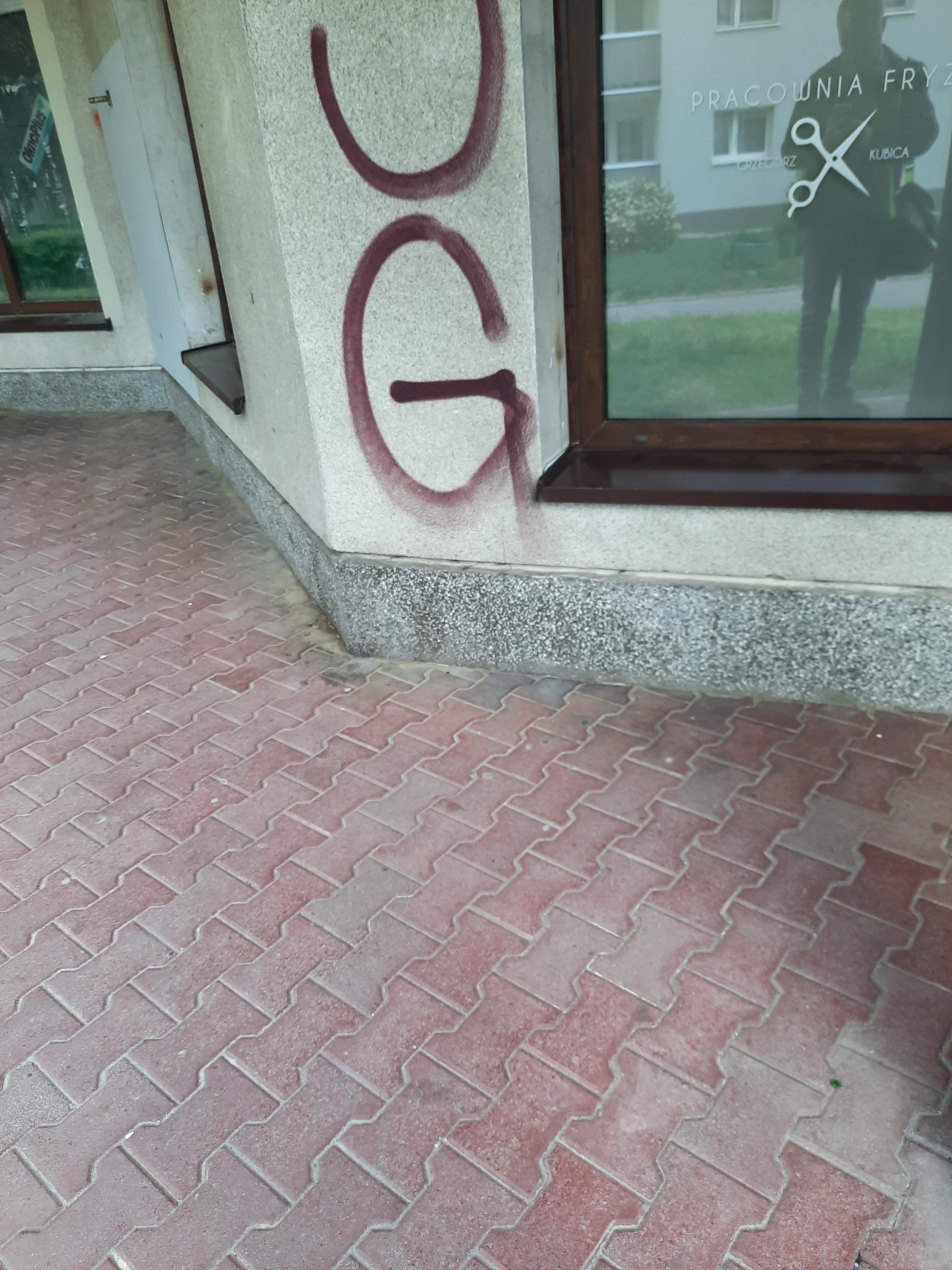 Zdjęcie przed zamalowaniem