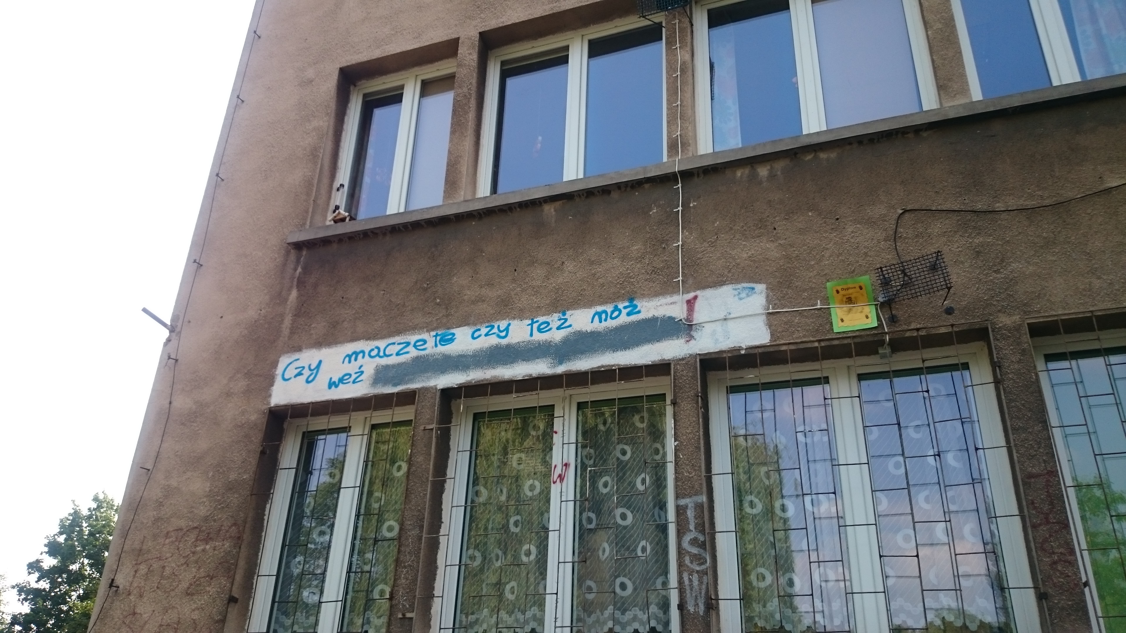 Zdjęcie przed zamalowaniem