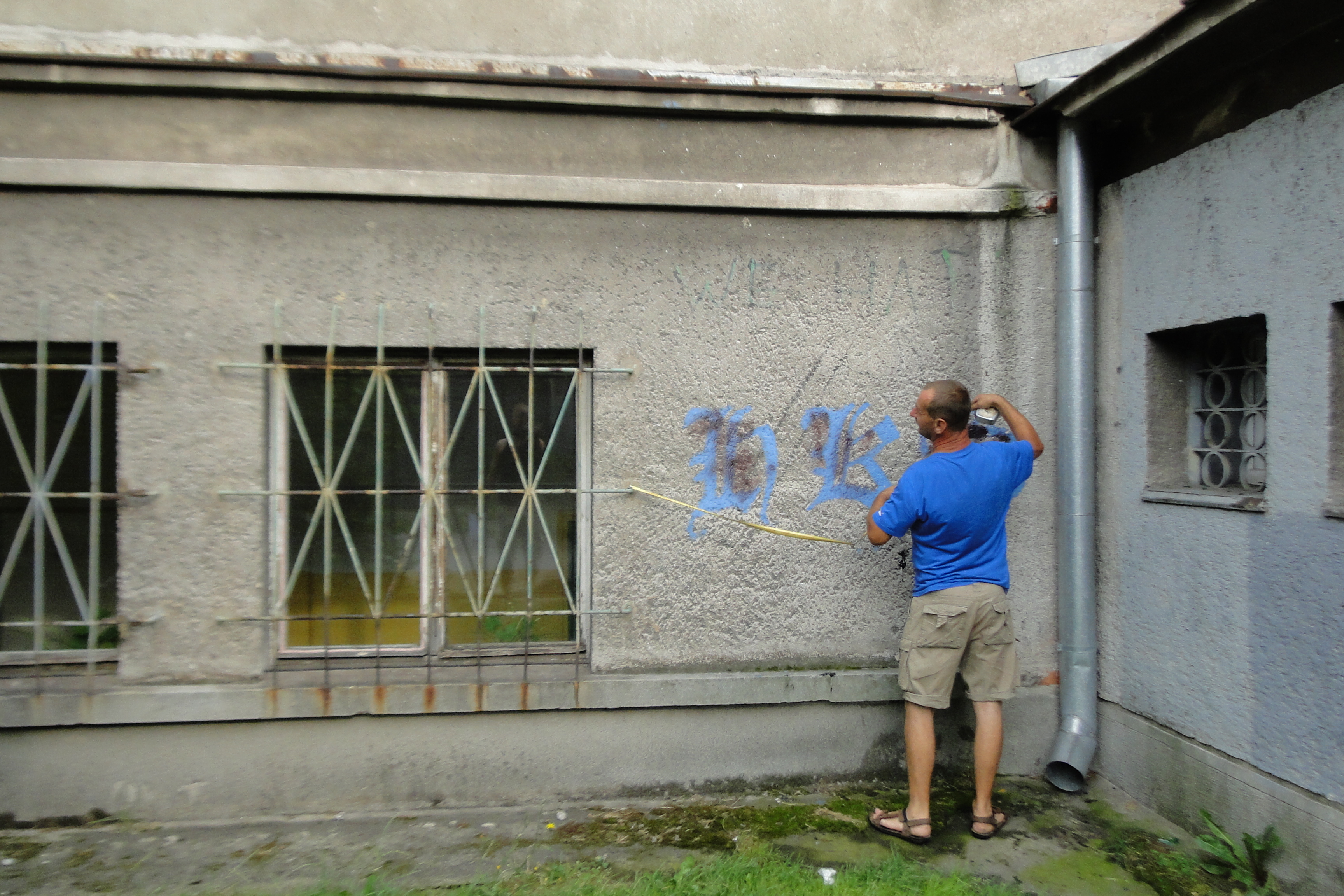 Zdjęcie przed zamalowaniem