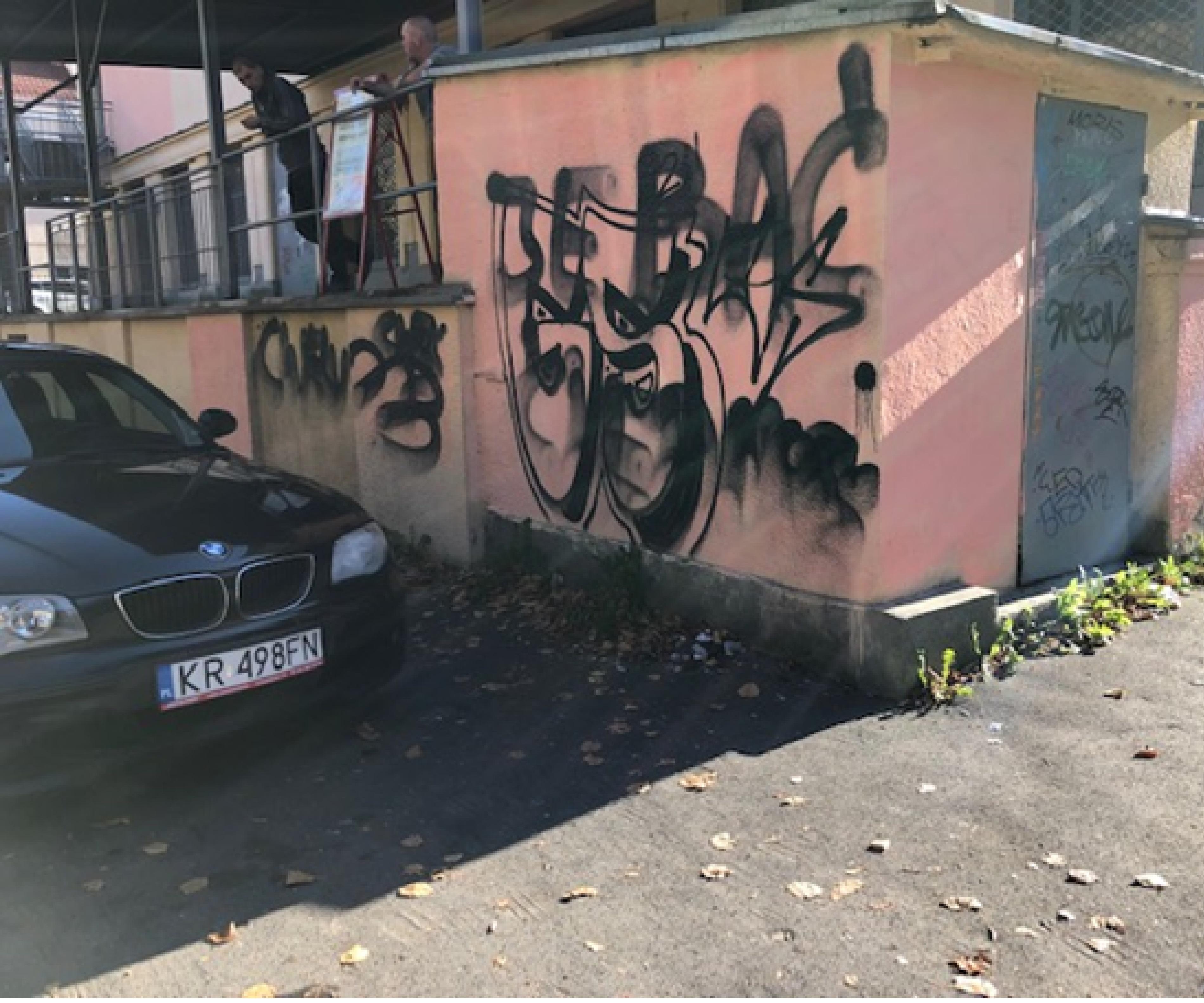 Zdjęcie przed zamalowaniem