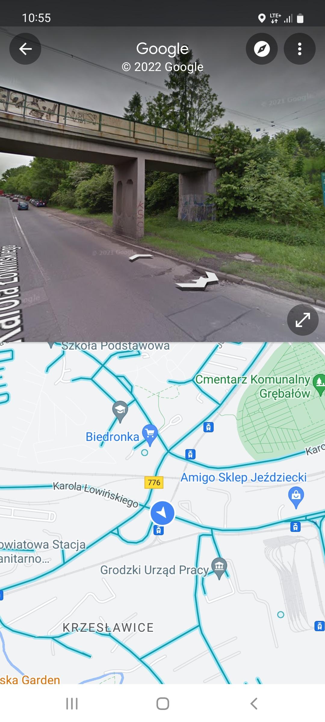 Zdjęcie przed zamalowaniem