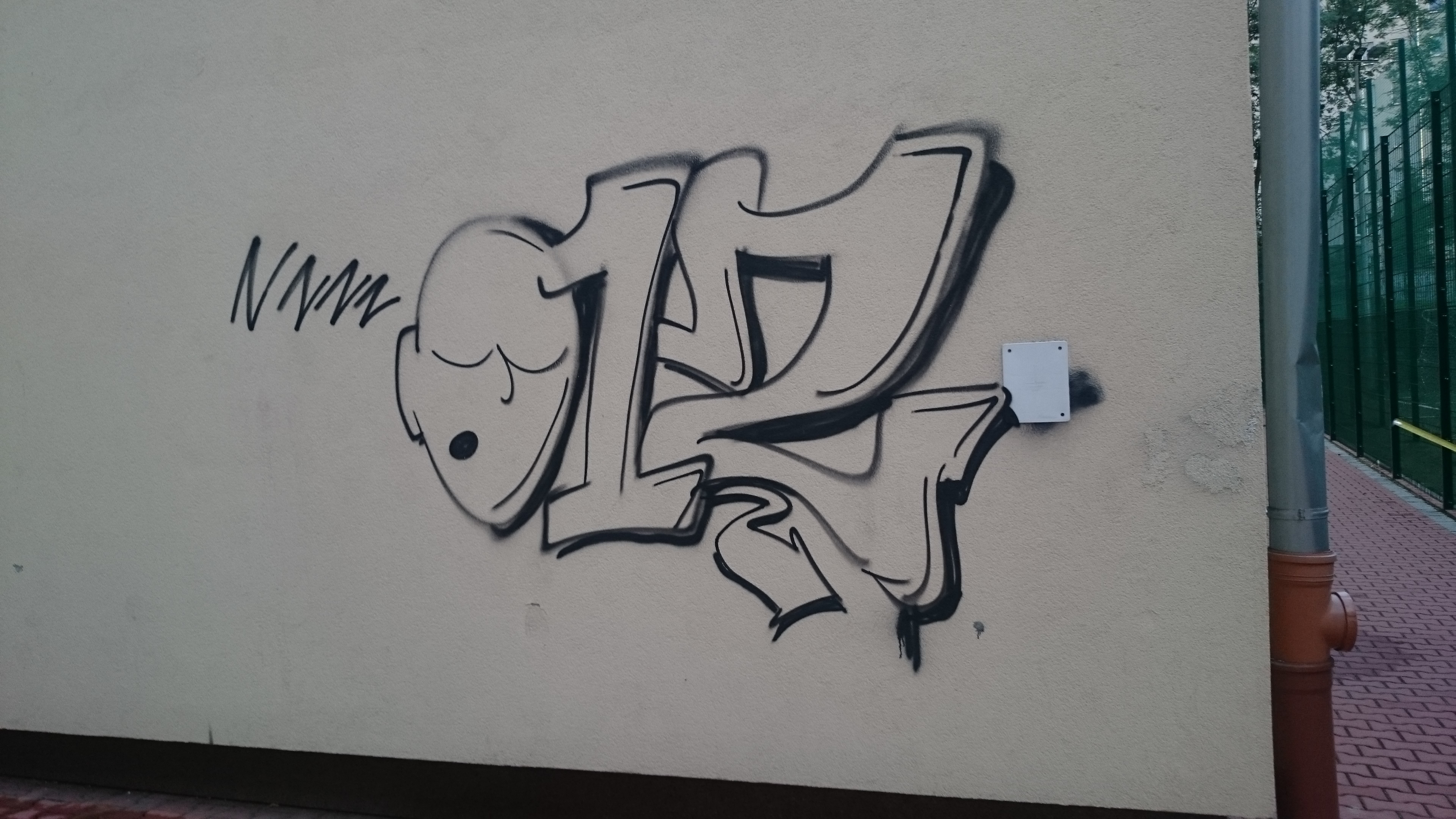 Zdjęcie przed zamalowaniem