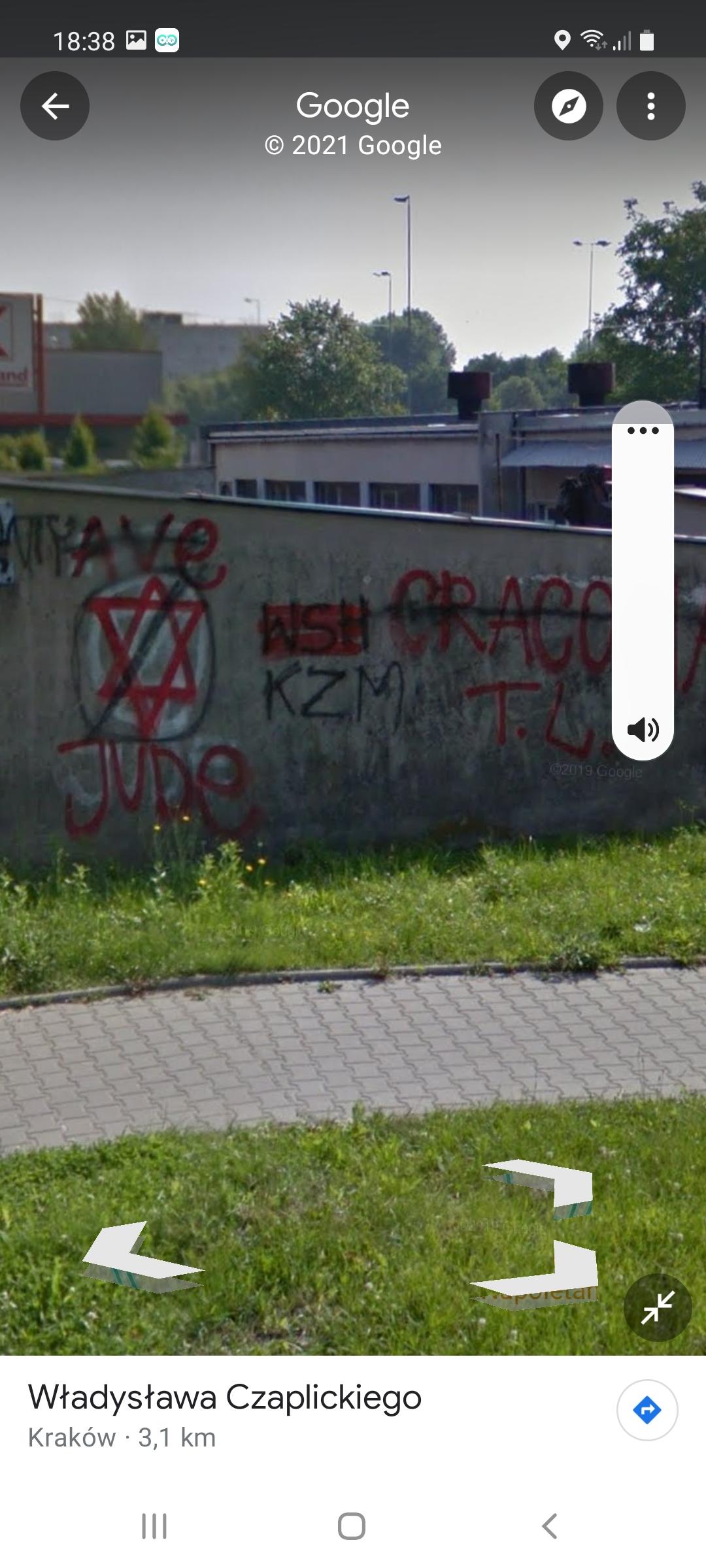 Zdjęcie przed zamalowaniem