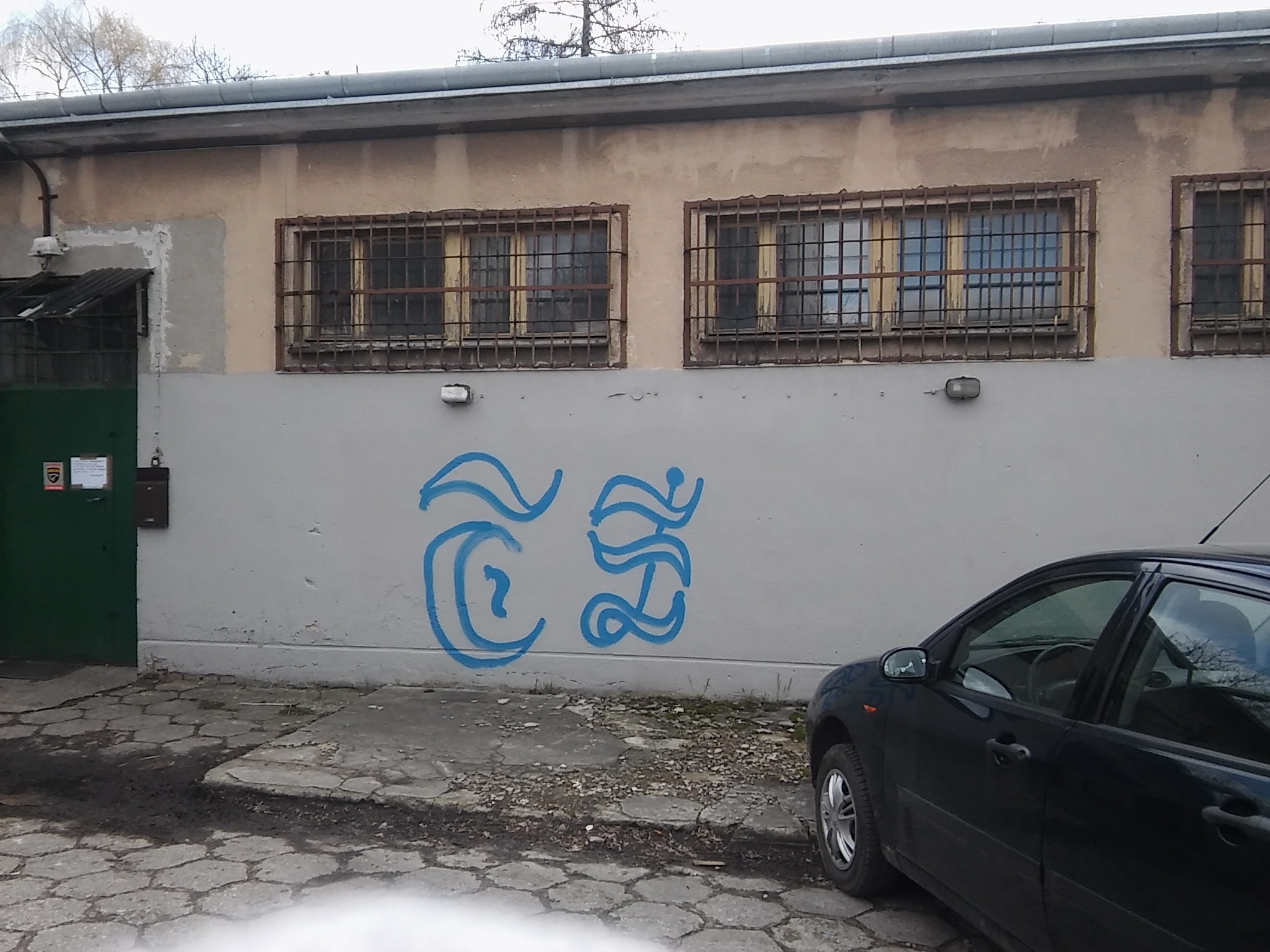 Zdjęcie przed zamalowaniem