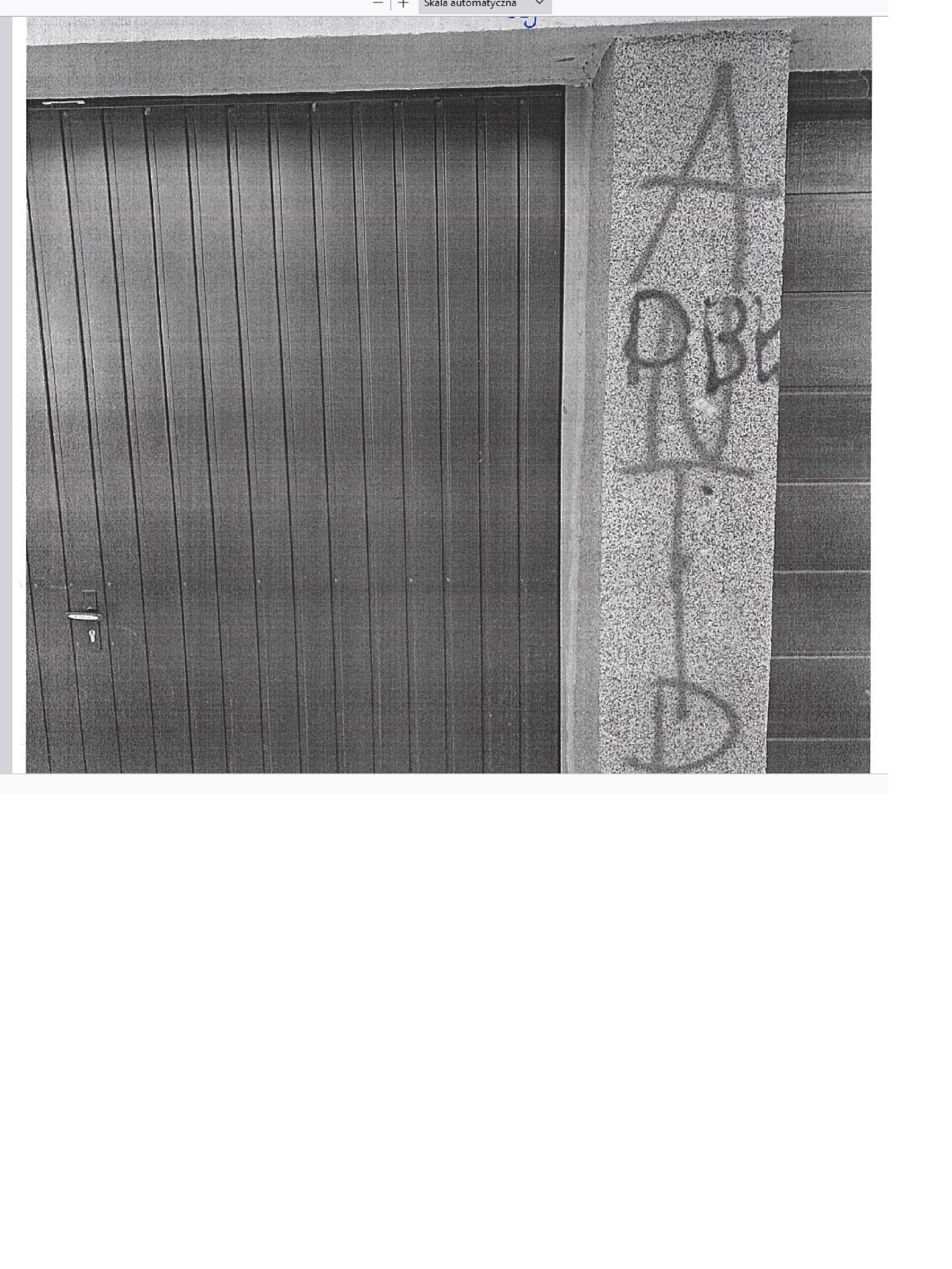 Zdjęcie przed zamalowaniem